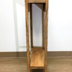 Small Reclaimed Teak Carved Console Table from Gado Gado