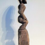 Tribal Dayak Hampatong Statue from Gado Gado