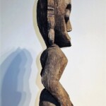 Tribal Dayak Hampatong Statue from Gado Gado