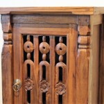 Bali Carved Door Teak Side Cabinet Bali Carved Door Teak Side Cabinet from Gado Gado