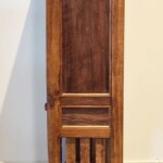 Bali Carved Door Teak Side Cabinet from Gado Gado