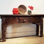 Bali Carved Leg Console Table Bali Carved Leg Console Table from Gado Gado