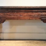 Bali Carved Leg Console Table Bali Carved Leg Console Table