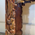 Bali Carved Leg Console Table Bali Carved Leg Console Table