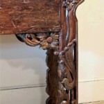 Bali Carved Leg Console Table Bali Carved Leg Console Table