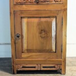 Carved Drawer Indonesian Display Cabinet Carved Drawer Indonesian Display Cabinet