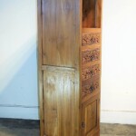 Carved Drawer Indonesian Display Cabinet Carved Drawer Indonesian Display Cabinet