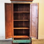 Distressed Reclaimed Teak Carved Cabinet Distressed Reclaimed Teak Carved Cabinet from Gado Gado