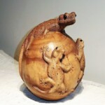 Hand Carved Gecko Wood Carving Hand Carved Gecko Wood Carving from Gado Gado