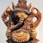 Hand Carved Hindu Ganesha Statue from Bali Hand Carved Hindu Ganesha Statue from Bali