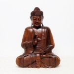 Hand Carved Sitting Buddha Bali Wood Carving Statue Hand Carved Sitting Buddha Bali Wood Carving Statue from Gado Gado Furniture