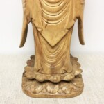 Hand Carved Standing Buddha Balinese Statue