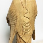 Hand Carved Standing Buddha Balinese Statue from Gado Gado Furniture