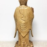 Hand Carved Standing Buddha Balinese Statue from Gado Gado Furniture