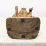 Hand Carved Standing Buddha Balinese Statue