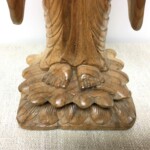 Hand Carved Standing Buddha Balinese Statue from Gado Gado Furniture