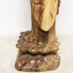 Hand Carved Standing Buddha Balinese Statue from Gado Gado Furniture