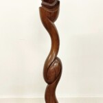 Large Abstract Palm Wood Sculpture Organic Art from Gado Gado Large Abstract Palm Wood Sculpture Organic Art from Gado Gado