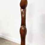 Large Abstract Palm Wood Sculpture Organic Art from Gado Gado Large Abstract Palm Wood Sculpture Organic Art from Gado Gado