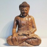 Large Hand Carved Buddha Balinese Wood Carving Statue Large Hand Carved Buddha Balinese Wood Carving Statue