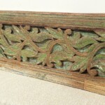 Old Carved Architectural Panel 232 from Gado Gado