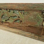 Old Carved Architectural Panel 232 from Gado Gado