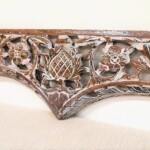 Old Carved Teak Architectural Panel 170 at Gado Gado Furniture