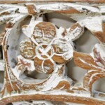 Old Carved Teak Architectural Panel 170 at Gado Gado Furniture