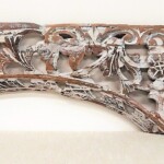 Old Carved Teak Architectural Panel 170 at Gado Gado Furniture