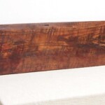 Old Carved Teak Painted Panel 194