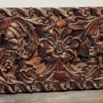Old Carved Teak Panel 115 Old Carved Teak Panel 115
