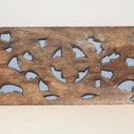 Old Carved Teak Panel 122
