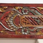 Old Carved Teak Panel 161 at Gado Gado Furniture