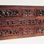 Old Carved Teak Panels in Frame G Old Carved Teak Panels in Frame G