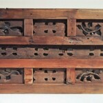 Old Carved Teak Panels in Frame G Old Carved Teak Panels in Frame G