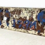 Old Carved Village Panel 1948 from Gado Gado Old Carved Village Panel 1948 from Gado Gado