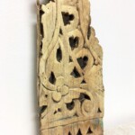 Old Painted Architectural Panel 214 at Gado Gado