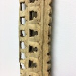 Old Painted Architectural Panel 214 at Gado Gado