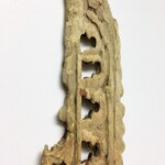 Old Painted Architectural Panel 214 at Gado Gado