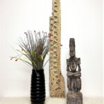 Old Painted Architectural Panel 214 at Gado Gado Old Painted Architectural Panel 214 at Gado Gado