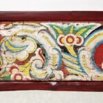 Old Painted Panel from Madura