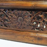 Old Teak Architectural Panels Framed