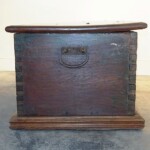 Old Teak Chest Trunk from Java Old Teak Chest Trunk from Java