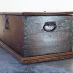 Old Teak Chest Trunk from Java Old Teak Chest Trunk from Java
