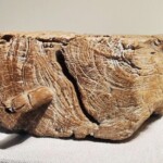 Old Teak Mortar with Handle from Gado Gado Old Teak Mortar with Handle from Gado Gado