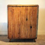 Painted Mid-Century Modern Cabinet Bali Style Painted Mid-Century Modern Cabinet Bali Style