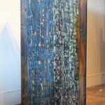 Painted Mid-Century Modern Cabinet Bali Style Painted Mid-Century Modern Cabinet Bali Style