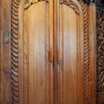 Reclaimed Teak Antique Style Carved Java Cabinet Reclaimed Teak Antique Style Carved Java Cabinet at Gado Gado Furniture