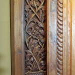 Reclaimed Teak Antique Style Carved Java Cabinet Reclaimed Teak Antique Style Carved Java Cabinet