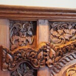 Reclaimed Teak Antique Style Carved Java Cabinet Reclaimed Teak Antique Style Carved Java Cabinet at Gado Gado Furniture